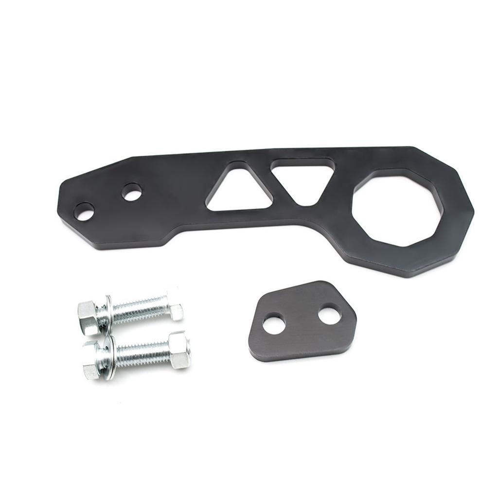 y1gd Aluminum Alloy Car Rear Bumper Tow Strap With Towing Hook For Emergencys Outdoor Enthusiasts Driver