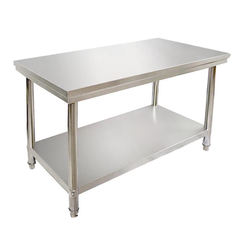 Jingchuang Shitai Double-Layer Stainless Steel Workbench