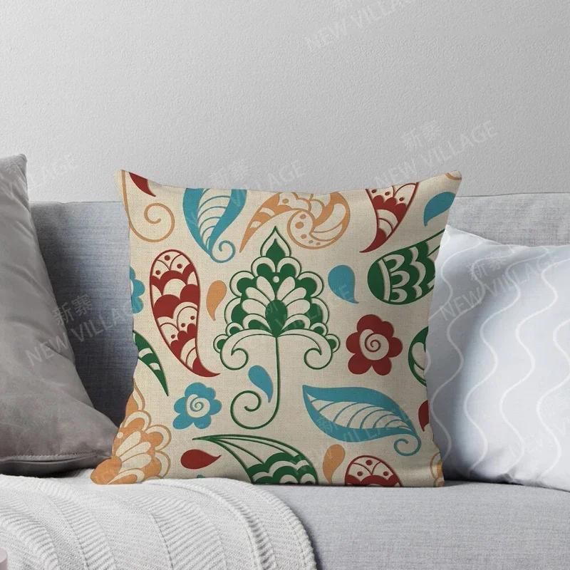 Fall Home Decor Autumn Living Room Throw Pillow Cover Sofa Boho Cushion Cover Morocco