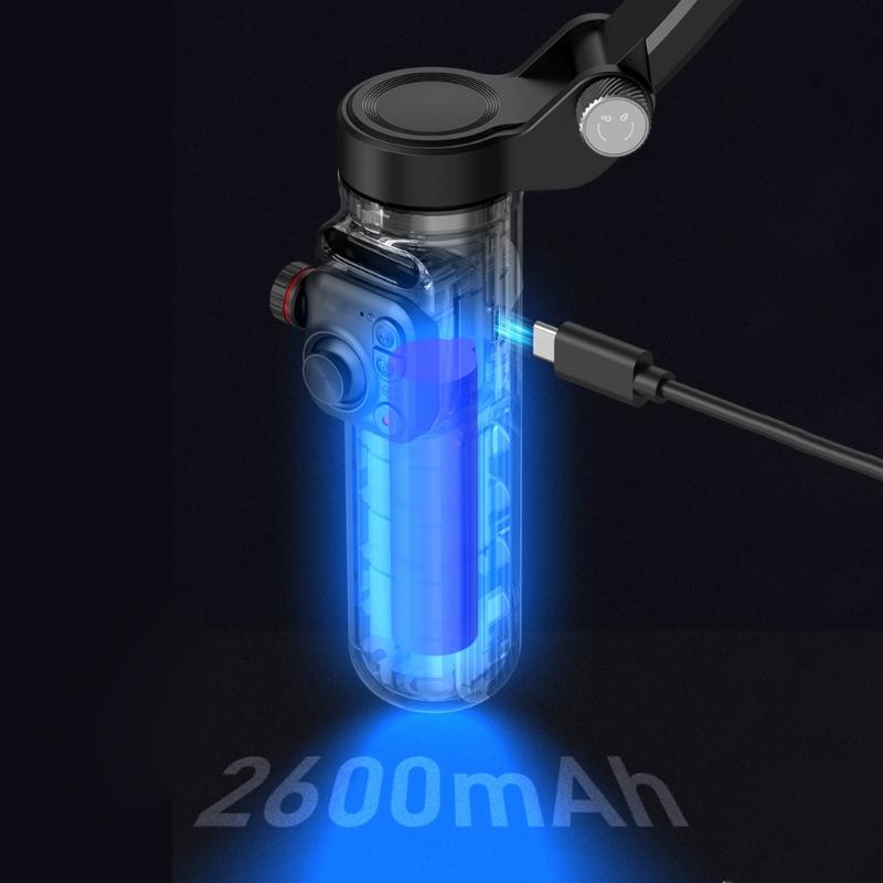 AI Power Orthogonal 3 Line Phone Gimbals Strong Phone Stabilizers Multifunctional Phone Gimbals for Video Recording