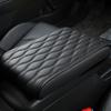 Car Armrest Mat Center Console Arm Rest Protection Cushion Wave Embroider PU Leather Auto Armrests Storage Box Cover Pad