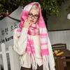 Winter new high-end thickened warm scarf women's winter atmosphere soft scarf sweet shawl