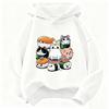 Funny Sushi Cat Food Design Printed Hoodie Kids Cat Children's Sweatshirt Hoody for Boys Girls Spring Y2k Casual Hoodies