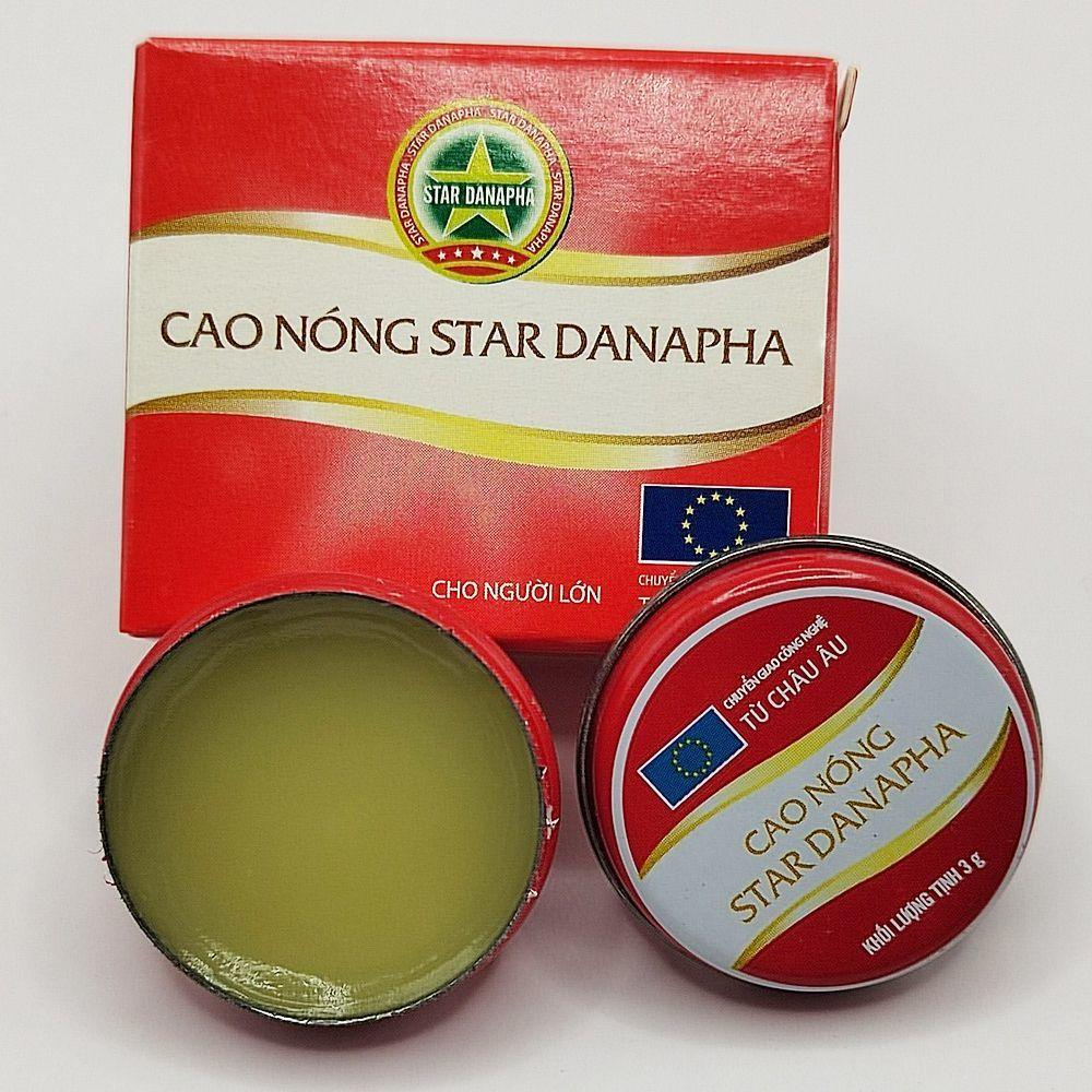 Vietnam Star Danapha Golden Balm Herbal Ointment Insect Bite Relief Anti Itch Soothing External Care 3g 1pc