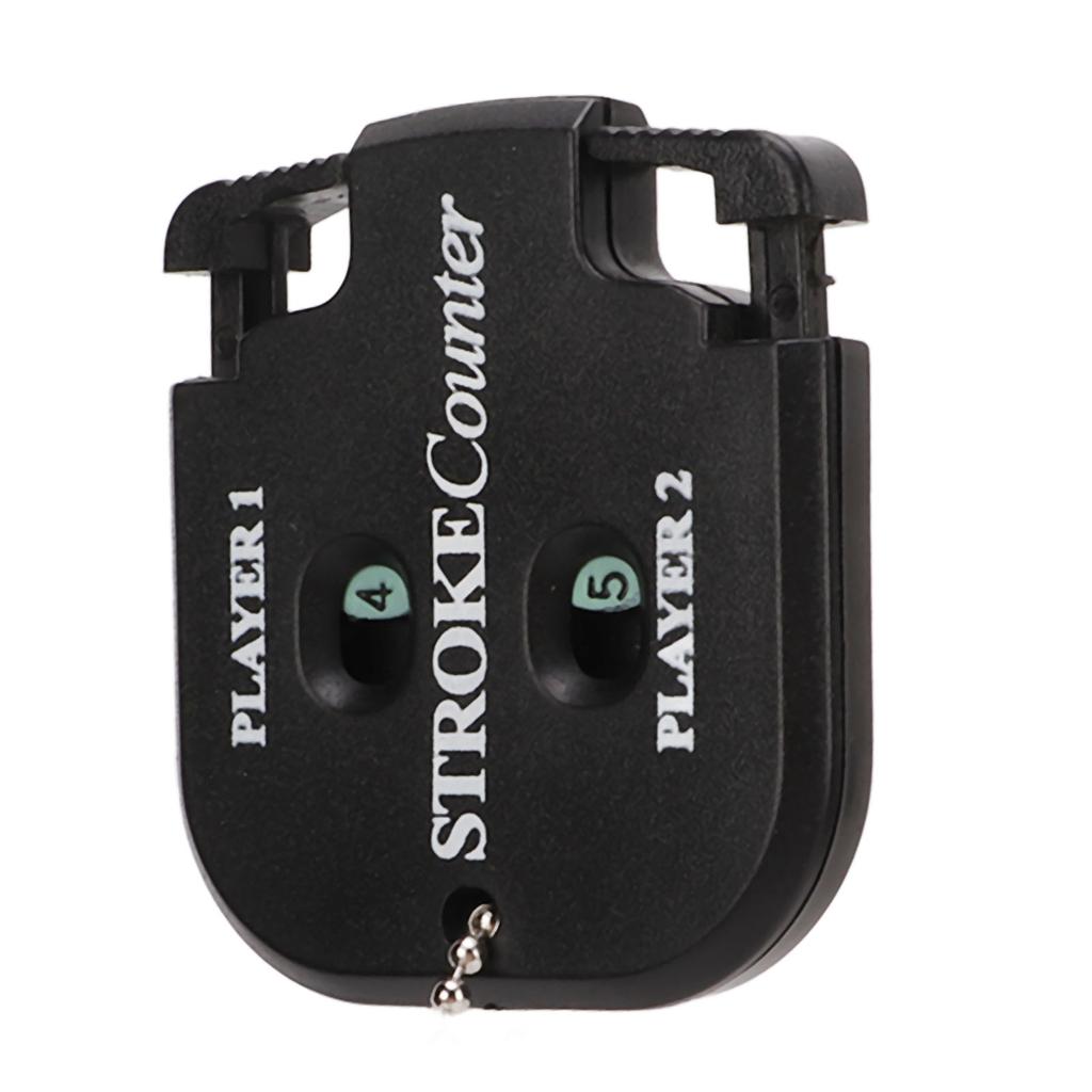 Mini Square Score Counter 2 Player Stroke Counter Portable Golf Score Indicator for Outdoor Sport