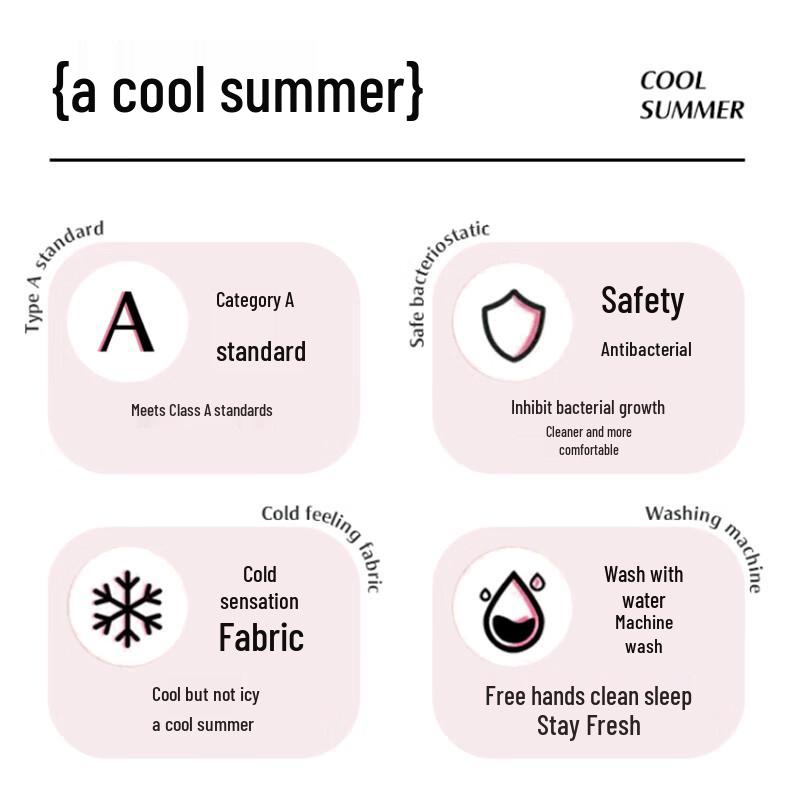 MERCURY Cool-Touch Antibacterial Knitted Summer Quilt