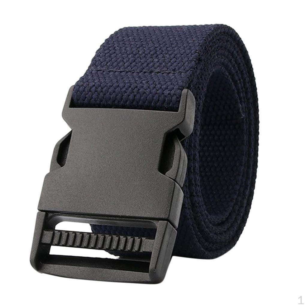 Canvas Webbing Belt Waistband Strap 38mm