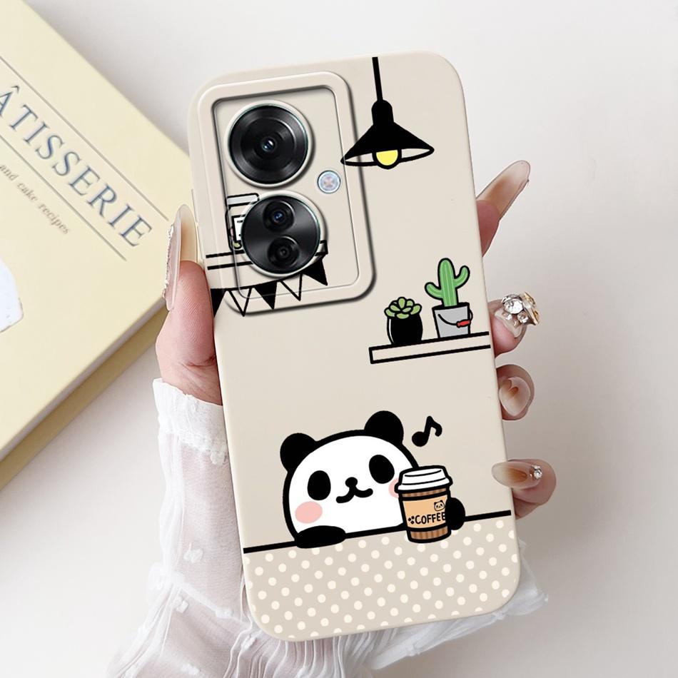 For OPPO Reno11 F 5G Case Reno 11F CPH2603 2024 Elegant Printing Camera Protective Shockproof Soft Silicone Phone Cases