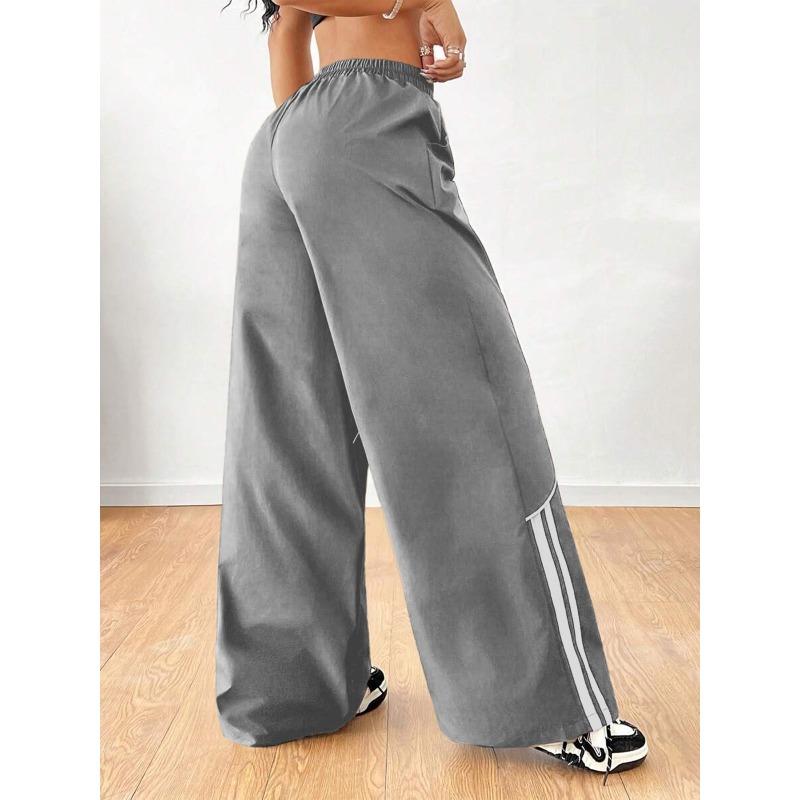 VEZFAA Women's Fashion Casual High Waist Trousers Pants & Capris