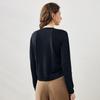 Women's Lyocell Tencel Knit Long Sleeve Thin Cardigan