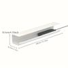 1PC No-Screw Under Desk Cable Management Tray Self Adhesive Installation, Cord Management, Cable Tray,Under Desk Wire Organizer