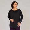 Champion Long Sleeve Round Relax Odor Quick UV Script Basic Sports T-Shirt, Neck, Fit, Antibacterial, Resistant, Drying, Protection, Logo, T-Shirt,