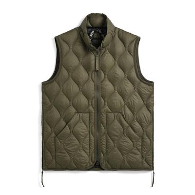 TAION Unisex Military Down Vest Softshell High-Neck Double-Zip - (TAION-002ALSZML-1)