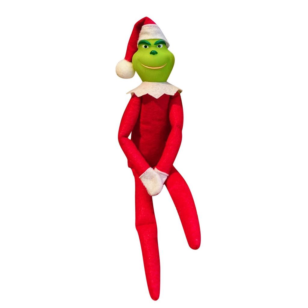 Christmas Grinch Doll Decorations Soft Comfortable And Perfect As Holiday Ornaments And Gifts