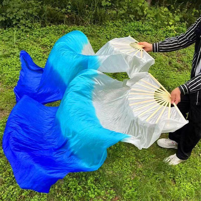 

Длина Продажа Танцевальный веер Градиент Танцор Практика Имитация Длинные веера Танцевальный реквизит для выступлений Белый Two pieces 1.8cm