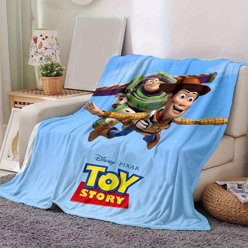 

1pc, Toy Story Buzz Lightyear & Woody Blanket Soft Blankets for Friends, Bedroom Decor, Couch Throw Blanket, Outdoor Camping, Travel, Car 80cmx120cm