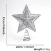 Gold Star Wrought Iron Christmas Tree Ornaments