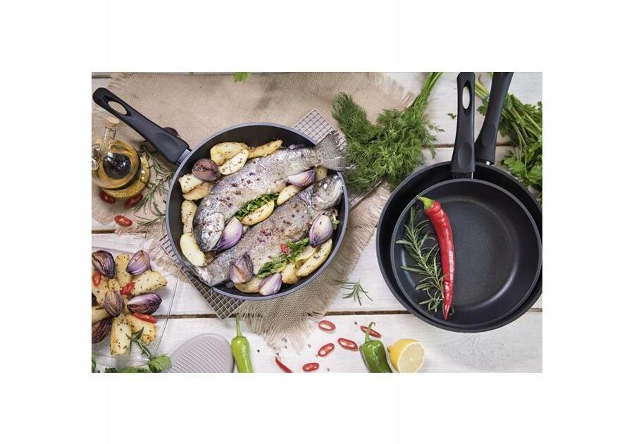 Gas induction frying pan 30 cm Royal