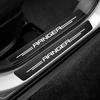 Car Trunk Door Sill Protection Sticker Car Threshold Strip Carbon Fiber Luminous Auto Accessories For Ranger T9 Rapotr