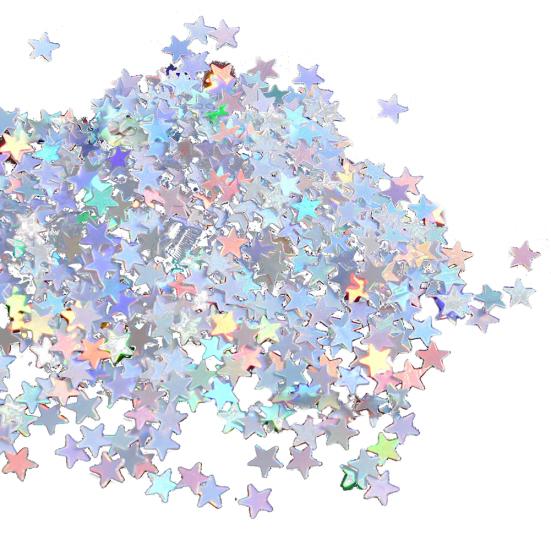 3000/1000Pcs Glitter Star Shape Balloon Confetti Table Wedding Party Decoration