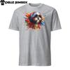 Colorful Shih Tzu Dog Unisex T-Shirt | Vibrant Design with Splashes of Color