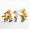 Zodiac Glazed Horse Figurine: Ancient Method - Office & Living Room Decor, Soar To Success