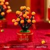 Year of the Snake Mascot Doll: Compatible with LEGO, God of Wealth Lion Dance, Educational Building Blocks Toy for Kids
