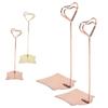 2Pcs Table Number Holder Multipurpose  Name Card Clips for Wedding Party Office