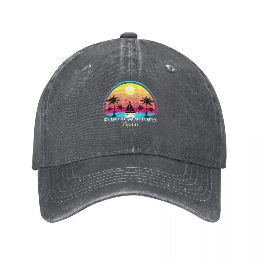Fuerteventura Islands Spain Summer Vacations Baseball Cap Golf Hat Luxury Unisex cap Military Cap Unisex designer For Unisex Womens