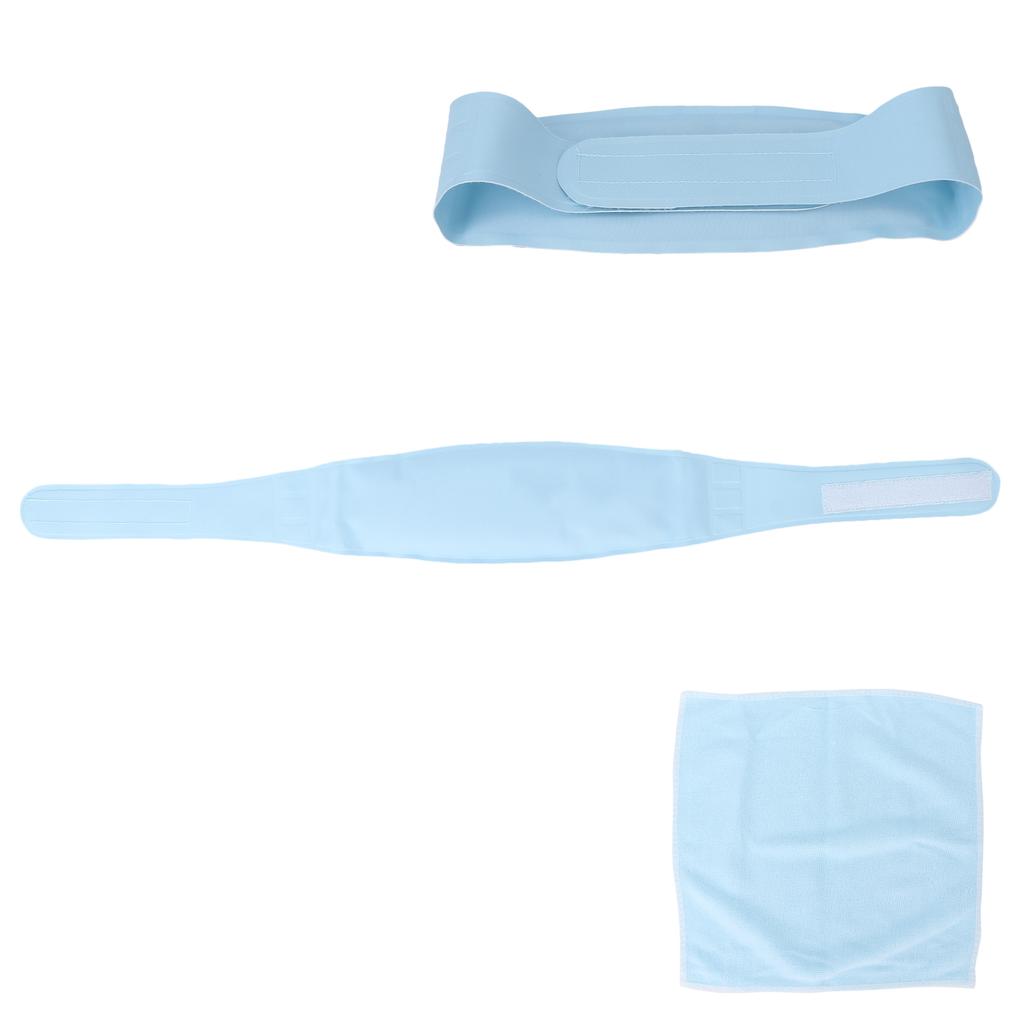 Reusable Neck Ice Pack Cold Compress Shoulder Therapy Wrap Ice Gel Pack for Pain ReliefLight Blue