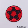 Cartoon Football Embroidery Patch Iron On Patches For Clothing Thermoadhesiv Patches On Clothes DIY Sewing Decorate Applique