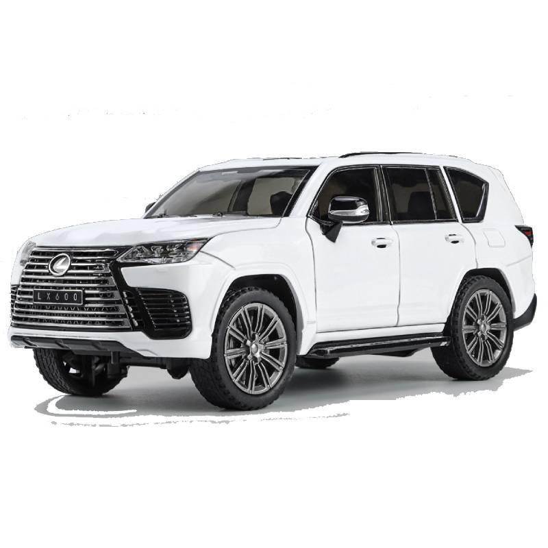 Lexus Lx600 Alloy Model Vehicle Offroad Suv With Sound Light Features Gift For