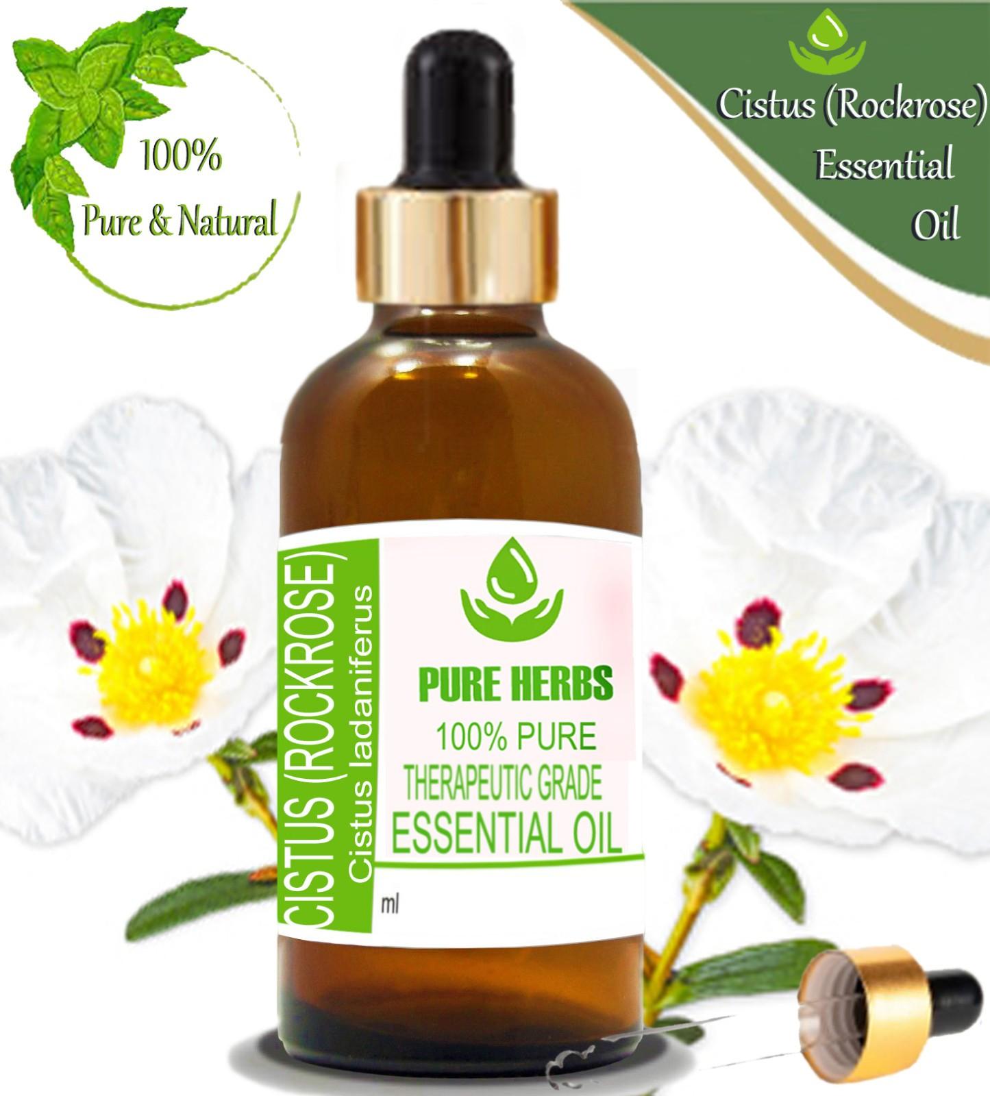 

Pure Herbs Cistus Rockrose 100%Pure Cistus Ladaniferus Essential Oil ZA 301 5ml