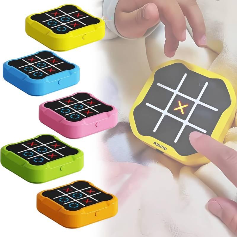 Tic Tac Toe Electronic Puzzle Game With Multi Mode For Kids And Family Fun
