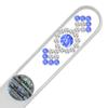 Mont Bleu Ornament Crystal Nail File LE-3