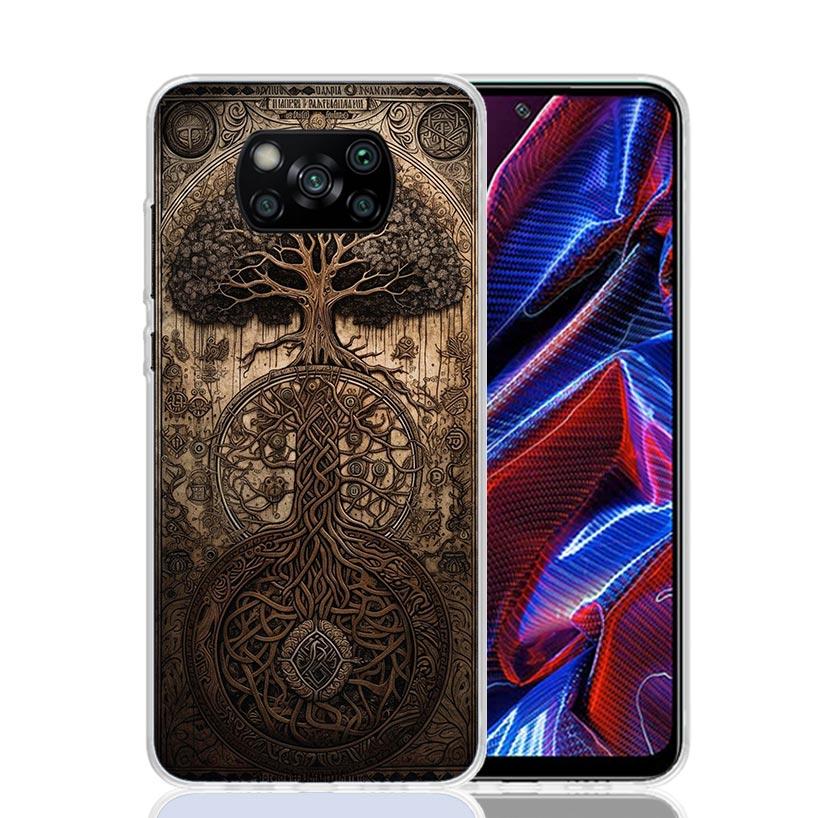 Tree of Life Space Phone Case For Xiaomi Poco F7 Ultra X7 X6 Pro X5 Redmi 15 15C 13 13C 12 12C 10 10A 10C 9 9A 9C 9T Shell Poco