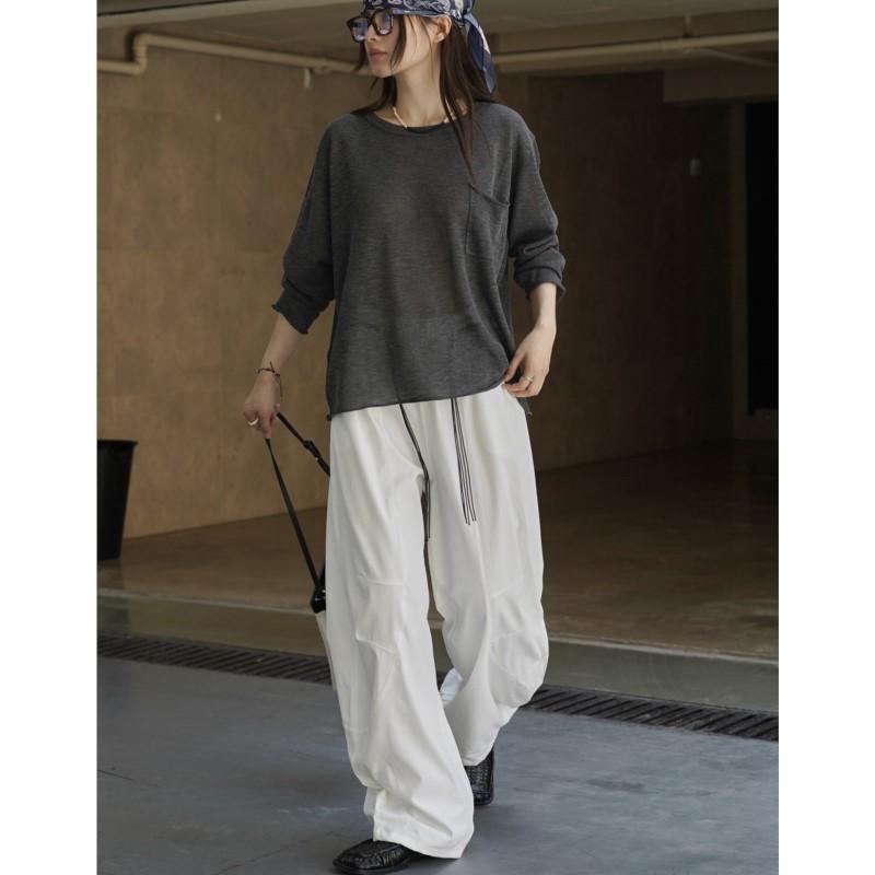 Johnature Korean Fashionable Casual Women Pants Autumn Simple Loose Comfortable Harem Trousers