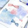 100 Sheets Romantic Illusion Gradient High Aesthetic Value Sticky Notes Ins Non-Sticky Memo Paper Notebook Writing Pad Material