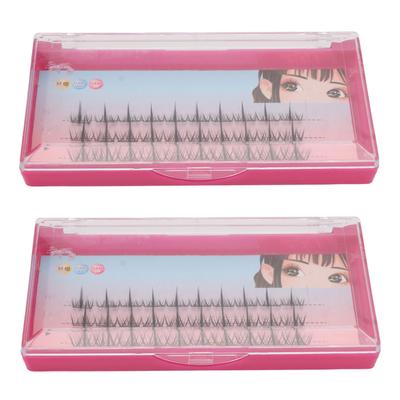 11‑13mm Mixed Individual EyeLashes Soft Blossom DIY Curling Cluster Eyelash Extensions for Party