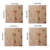 50/100pcs Oil-Proof Paper For Wrapping Sandwich Packaging Burger Bread Fried Food Fryer Air Baking Paper Plate Mat Accessories