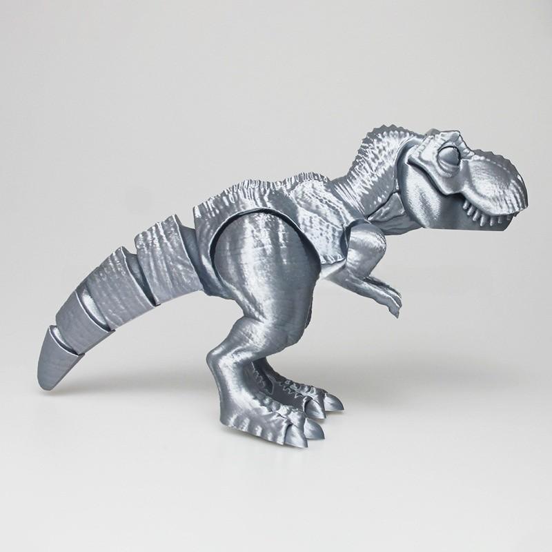 Dinosaur Figurine Collectible Art Toy With Multicolor Adjustable Joints For Kids And Giftgiving