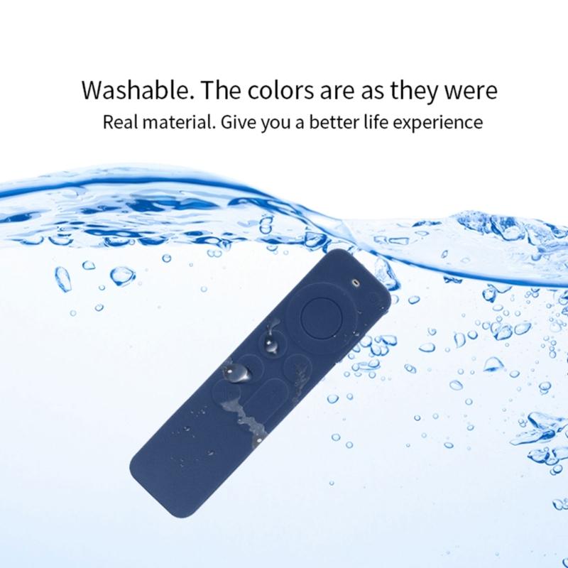 Protective Silicone Cover for Apple TV 4K 6Th 2021 Smart TV Remote Control Shockproof Skin-Friendly Silica-gal Case