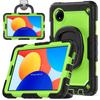 For Xiaomi Redmi Pad SE 4G 8.7 Inch Kickstand Case PC+Silicone Tablet Cover with Shoulder Strap