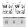 Animal Legoshi Set Wolf Pillow Case Soft Pillow Cover For Sofa Home Decoration Fashion Cushion Cover