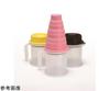 Nihon Yamamura Glass - Perfect Thickening Cup - Cherry Blossom - This single cup allows you to measure thickening agents.