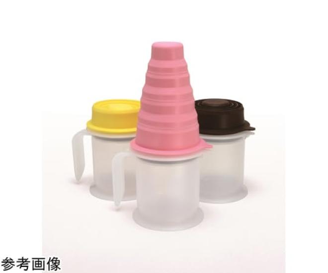 Nihon Yamamura Glass - Perfect Thickening Cup - Cherry Blossom - This single cup allows you to measure thickening agents.