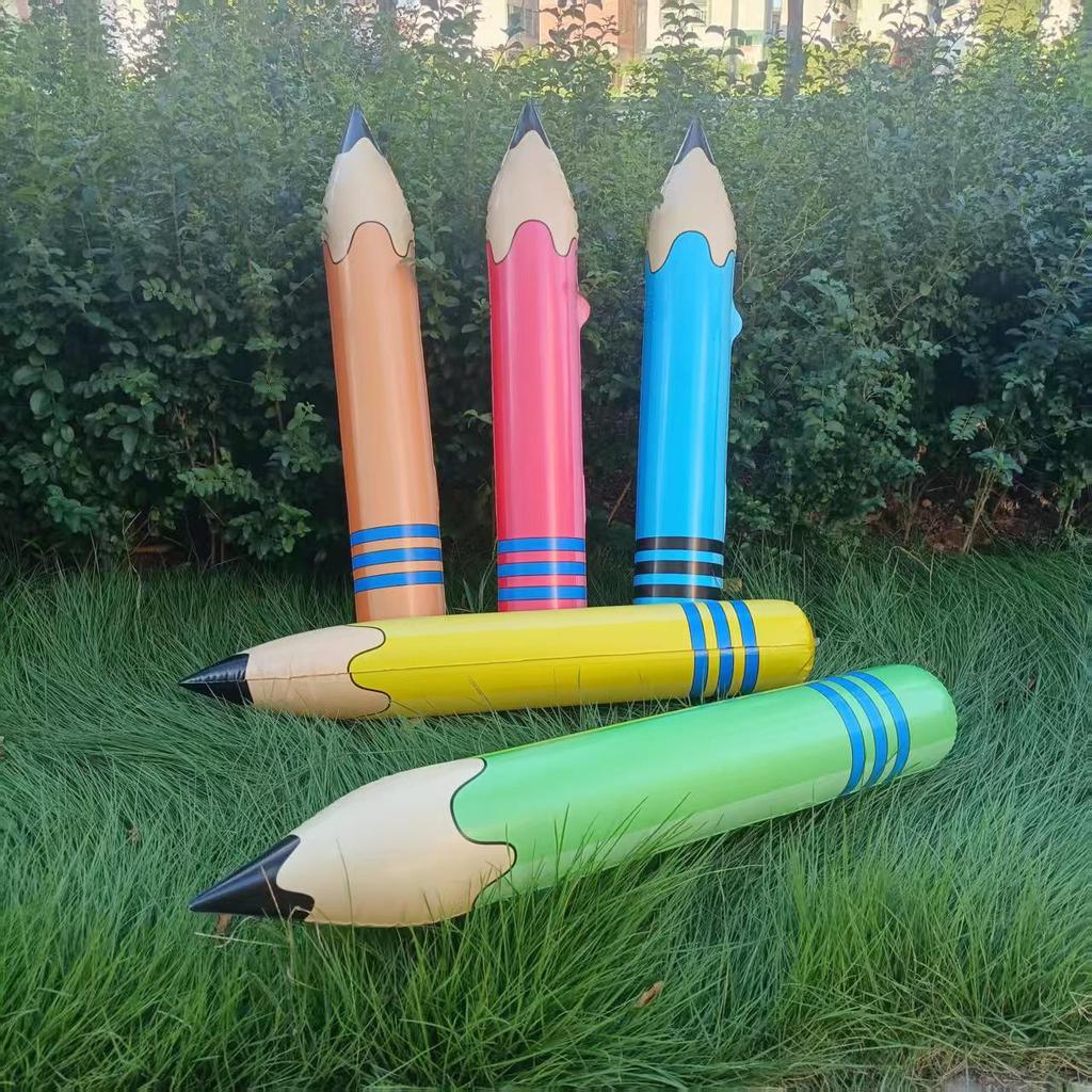 Aufblasbarer PVC-Bleistift Klassenzimmerdekoration & Abschlussgeschenk