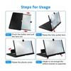 14 Inch Cell Phone Screen Amplifier Pull Out Design Portable Universal Enlarger  Binge-watching