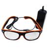 LED EL Wire Glasses Light Up Glow Sunglasses Eyewear Shades for Nightclub Party