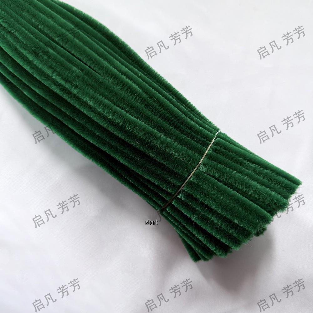 8mm Macaron Color Encrypted Twist Ties Chenille Stems for DIY Toys